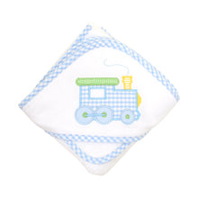 Load image into Gallery viewer, 3 Marthas Train Hooded Towel Set