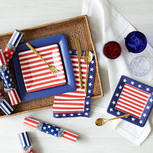 Load image into Gallery viewer, Caspari Red White & Blue Luncheon Napkin