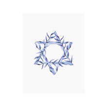 Load image into Gallery viewer, Brake Ink Stationery - Star of David Greeting Card: BOX SET OF 8