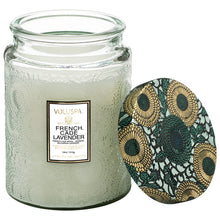 Load image into Gallery viewer, French Cade Lavender Large Jar Candle