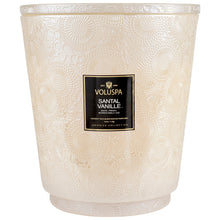 Load image into Gallery viewer, Voluspa Santal Vanille 5 Wick Hearth Candle