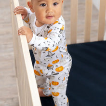 Load image into Gallery viewer, Baby Bamboo Pajamas w/ DreamCuffs™ - Halloween: 12 - 18 Months / Halloween