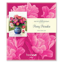 Load image into Gallery viewer, Peony Paradise Pop-up Greeting Card