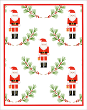 Load image into Gallery viewer, Caspari Little Santas Men Size A BC