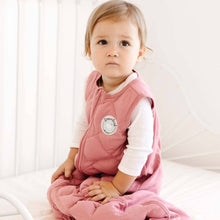 Load image into Gallery viewer, Dusty Rose Dream Weighted Sleep Sack 24-36 Months