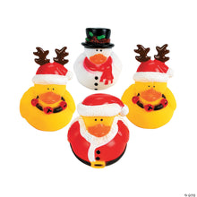 Load image into Gallery viewer, Holiday Rubber Ducks