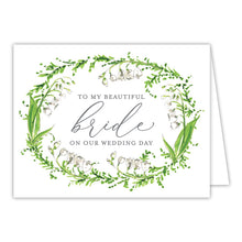 Load image into Gallery viewer, Wedding Greenery Wreath Boxed Stationery Set