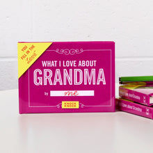 Load image into Gallery viewer, Knock Knock® What I Love about Grandma Fill in the Love® Book