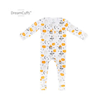 Load image into Gallery viewer, Baby Bamboo Pajamas w/ DreamCuffs™ - Halloween: 12 - 18 Months / Halloween