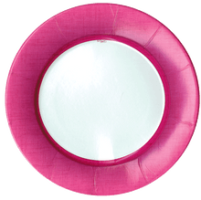 Load image into Gallery viewer, Caspari Linen Border Paper Salad Plate
