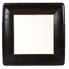Load image into Gallery viewer, Caspari Grosgrain Square Paper Dinner Plate