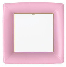 Load image into Gallery viewer, Caspari Grosgrain Square Paper Dinner Plate
