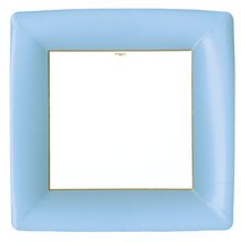 Load image into Gallery viewer, Caspari Grosgrain Square Paper Dinner Plate