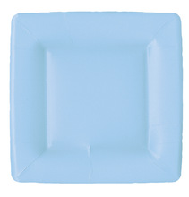 Load image into Gallery viewer, Caspari Grosgrain Square Paper Salad Plate