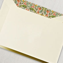 Load image into Gallery viewer, Crane Red Florentine Note