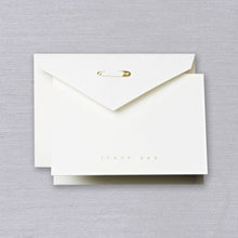 Load image into Gallery viewer, Crane Diaper Pin Thank You Note