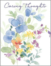 Load image into Gallery viewer, GINA B DESIGNS - Thinking of You Greeting Card - Pansy Mix
