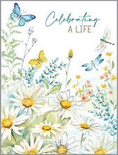 Load image into Gallery viewer, GINA B DESIGNS - Sympathy Card - Butterflies &amp; Daisies
