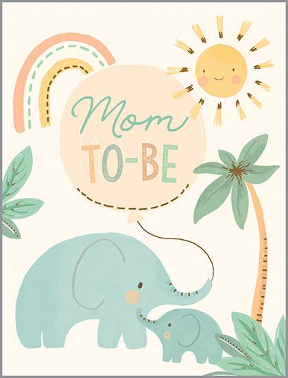 GINA B DESIGNS - Baby Card - Mom To Be