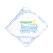 Load image into Gallery viewer, 3 Marthas Train Hooded Towel Set
