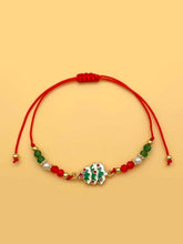 Load image into Gallery viewer, Christmas Crystal Bracelet Santa Claus, Christmas Tree, Reindeer And Snowman
