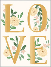 Load image into Gallery viewer, GINA B DESIGNS - Wedding Greeting Card - Love
