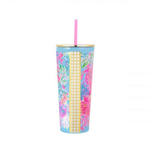 Cay to My Heart Tumbler with Straw