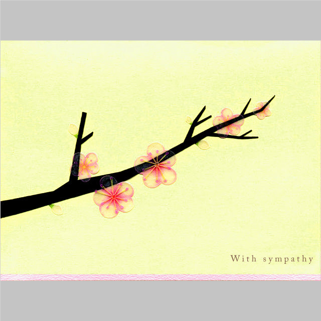 Branch with Blooms Greeting Card