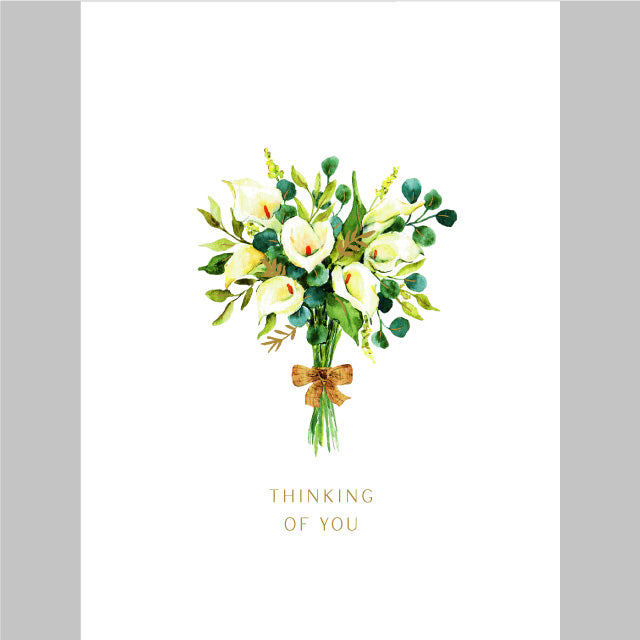 Bouquet of Lilies Greeting Card