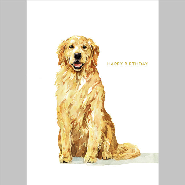 Birthday Dog Greeting Card