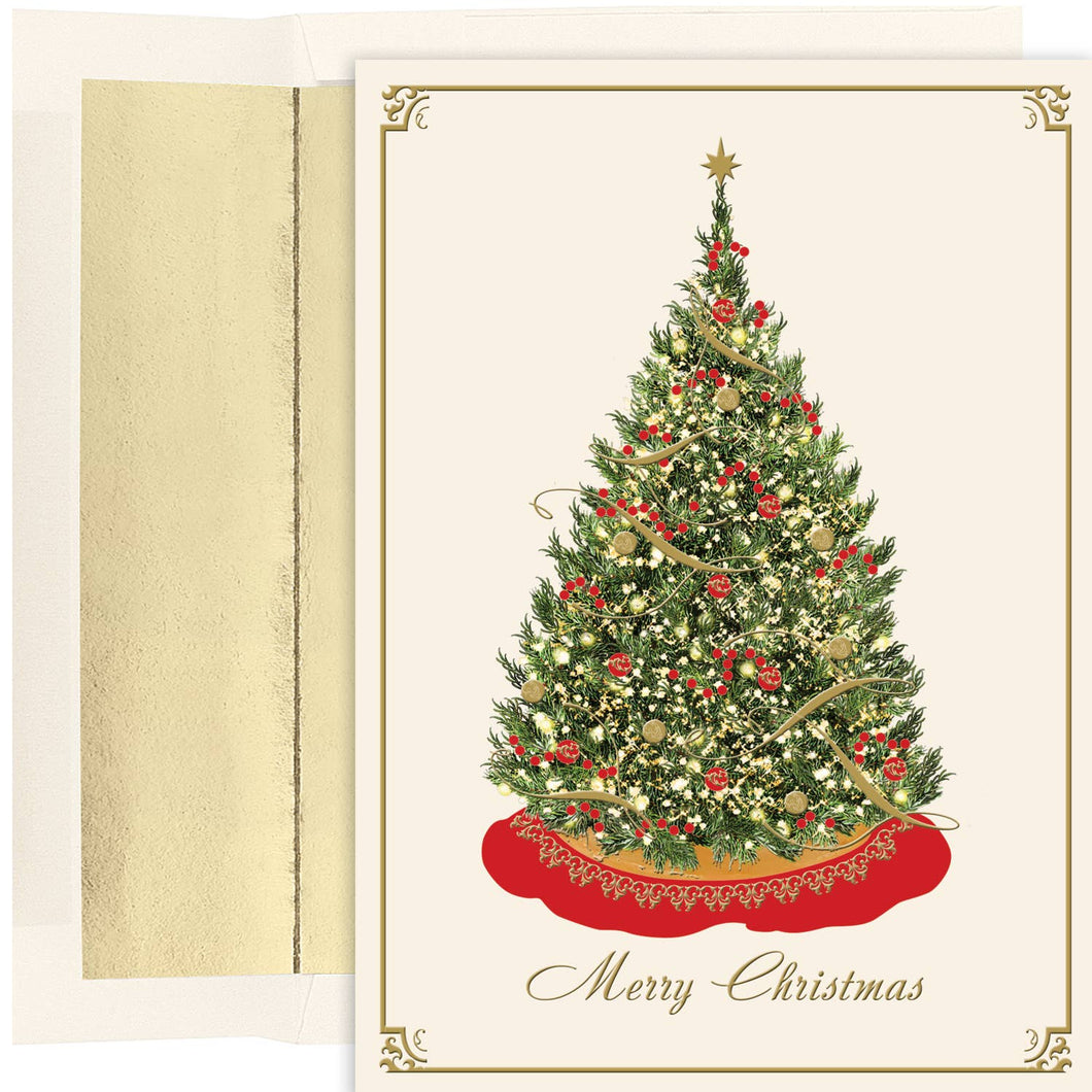 Masterpiece Studios - Elegant Tree Boxed Holiday Cards