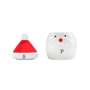 Mud Pie Magnetic Santa Salt & Pepper Set