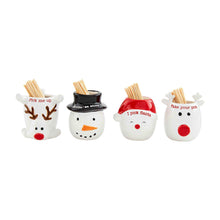 Load image into Gallery viewer, Mud Pie Holiday Toothpick Holder Sets
