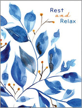 Load image into Gallery viewer, GINA B DESIGNS - Get Well Card - Blue Leaves
