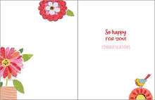 Load image into Gallery viewer, GINA B DESIGNS - Retirement Greeting Card - Birds and Blooms
