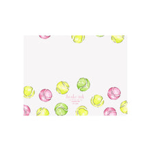 Load image into Gallery viewer, Brake Ink Stationery - Thanks Love Tennis Note Card
