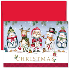 Load image into Gallery viewer, Masterpiece Studios - Santa and Friends Christmas Boxed Holiday Cards
