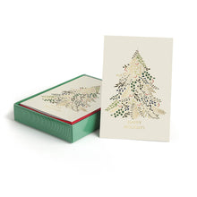 Load image into Gallery viewer, Masterpiece Studios - Gilded Greenery Boxed Holiday Cards
