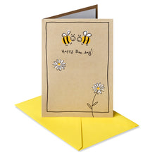 Load image into Gallery viewer, Happy Bee-Day Greeting Card
