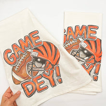 Load image into Gallery viewer, Cincinnati Bengals Who Dey Game Day Kitchen Dish Towel Home: With Towel Band
