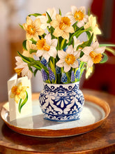 Load image into Gallery viewer, English Daffodils Pop-up Greeting Card

