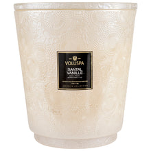 Load image into Gallery viewer, Voluspa Santal Vanille 5 Wick Hearth Candle
