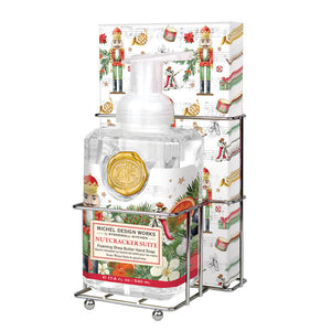 Nutcracker Suite Foaming Hand Soap & Napkin Set