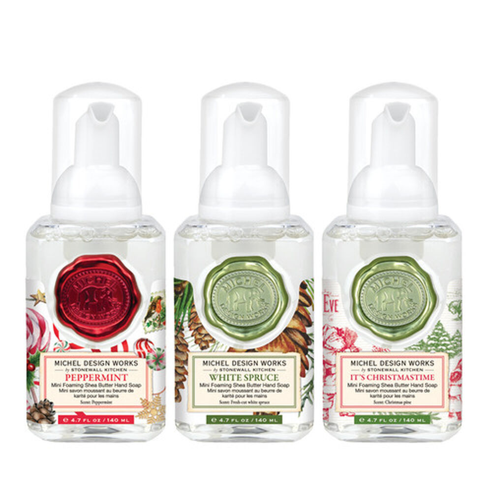 Santa's Workshop Mini Foaming Hand Soap Set