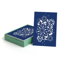 Load image into Gallery viewer, Masterpiece Studios - Snowflake Laser Cut Boxed Holiday Cards
