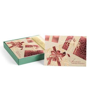 Masterpiece Studios - Festive Packages Boxed Holiday Cards