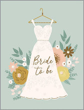 Load image into Gallery viewer, GINA B DESIGNS - Wedding Greeting Card - Wedding Dress
