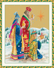 Load image into Gallery viewer, Caspari Three Wise Men Size A BC
