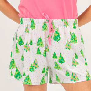 Celebration Tree Sleep Shorts