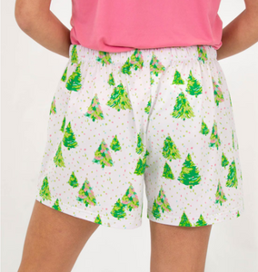 Celebration Tree Sleep Shorts